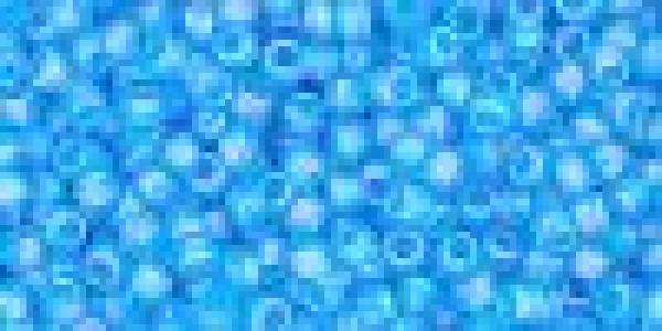 Toho 2,0mm (0163BF) Transparent Rainbow Frost Dark Aqua 250g