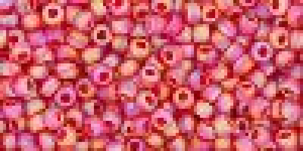 Toho 2,0mm (0165BF) Trans Rainb Frost Siam Ruby 250g