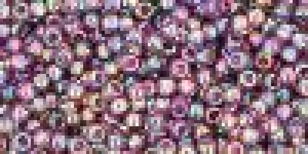 Toho 2,0mm (0166B) Transparent Rainbow Medium Amethyst 250g