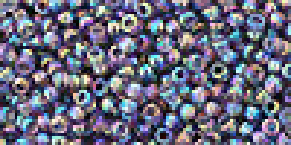 Toho 2,0mm (0166D) Transparent Rainbow Sugar Plum 250g