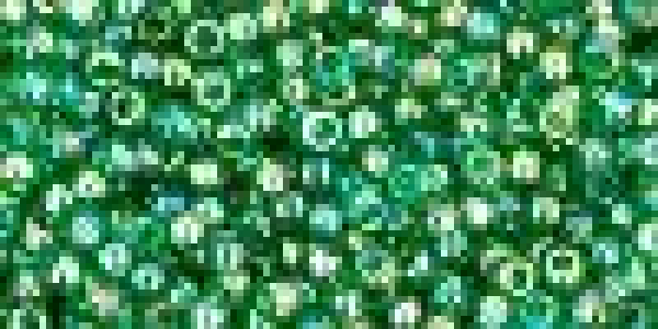 Toho 2,0mm (0167B) Transparent Rainbow Grass Green 250g