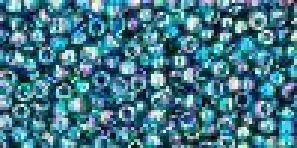 Toho 2,0mm (0167BD) Transparent Rainbow Teal 250g
