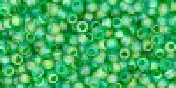 Toho 2,0mm (0167F) Transparent Rainbow Frost Peridot 250g