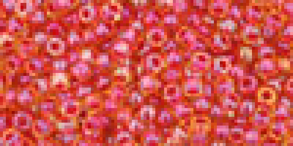 Toho 2,0mm (0241) Inside Coorl Rainbow Light Topaz / Mauve 250g