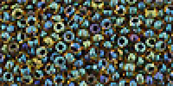 Toho 2,0mm (0244) Inside Color Rainbow Light Topaz / Jet Lined 250g