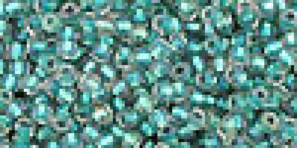 Toho 2,0mm (0264)IC RB Cry/Teal Lin ca20g