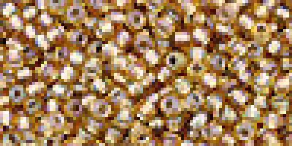 Toho 2,0mm (0279) Inside Color Rainbow Light Topaz Grey Lined 250g