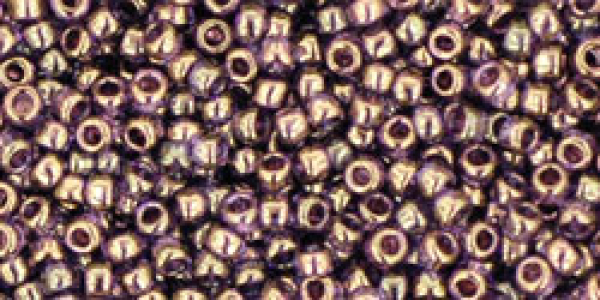 Toho 2,0mm (0325) Gold Lüsterd Light Tanzanite  250g