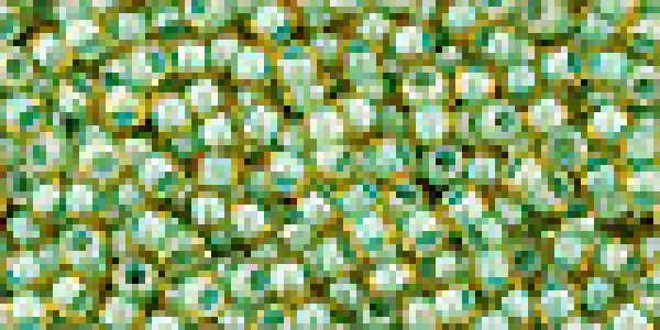 Toho 2,0mm (0380) Inside Color Topaz/ Mint Julep 250g