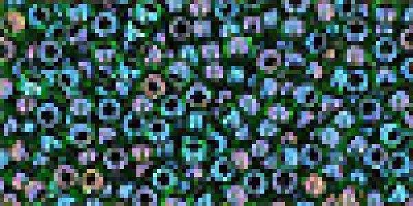 Toho 2,0mm (0397) Inside Color Rainbow Green / Purple Lined 250g