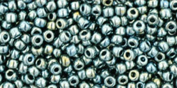 Toho 2,0mm (0512) Galvanized Green Silver ca20g