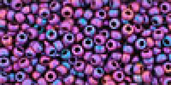 Toho 2,0mm (0515F) High Met Frost Mardi Gras 250g