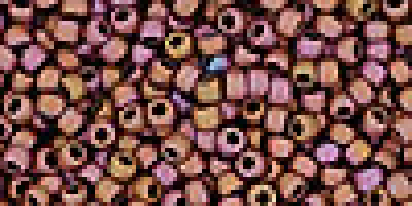 Toho 2,0mm (0703) Matt Coor Mauve Mocha 250g