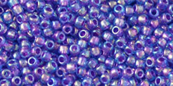 Toho 2,0mm (0776) IC Rb Aqua/Purp Lined ca20g