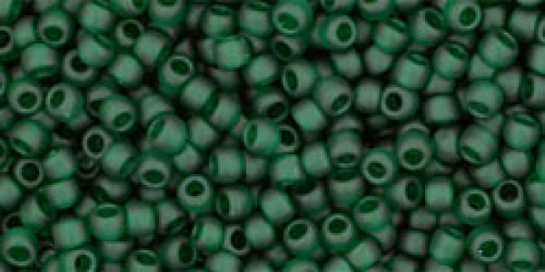 Toho 2,0mm (0939F) Tansparent Fr Green Emerald ca20g
