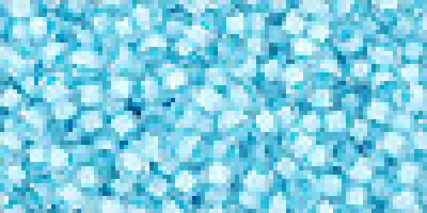 Toho 2,0mm (0976) Inside Color Crystal /Neon Ice Blue 250g