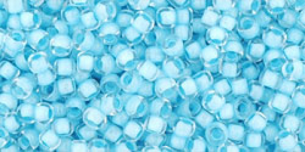 Toho 2,0mm (0976) IC Crystal Neon Ice Blue ca20g