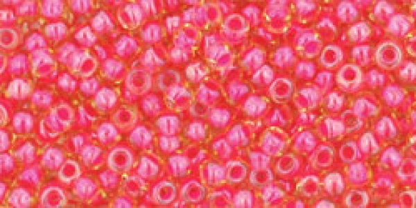 Toho 2,0mm (0979) Lumin Lt Top/Neon Pink Lin ca20g