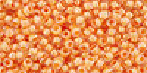 Toho 2,0mm (0984) Inside Color Crystal / Papaya Lined 250g