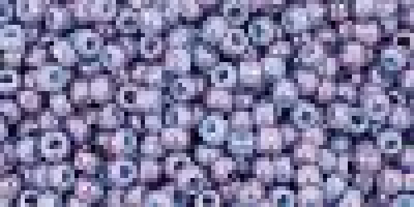 Toho 2,0mm (1204) Marb Op Lt Blue / ameth ca20g