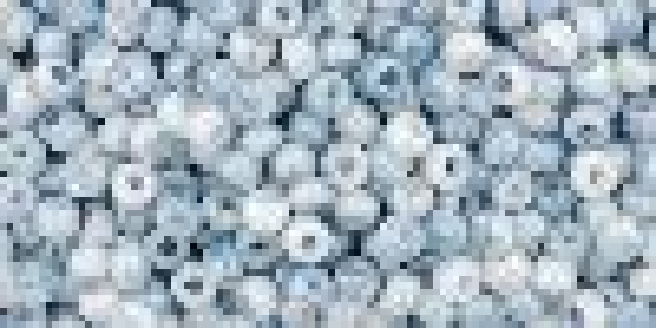 Toho 2,0mm (1205) Marbl Opak White / Blue 250g