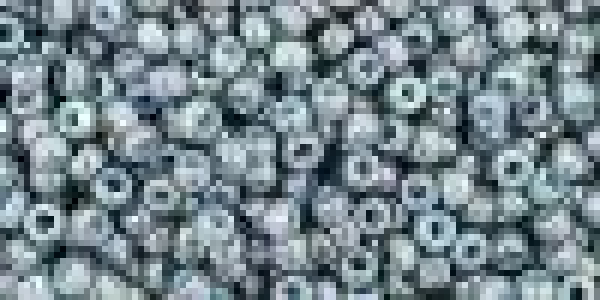 Toho 2,0mm (1208) Marbl Opak TurqLu /TrBlue ca20g