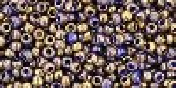 Toho 2,0mm (1701) Gilded Marble Blue 250g