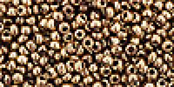 Toho 2,0mm (1705) Gilded Marble Brown 250g