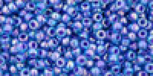 Toho 2,0mm (1837) Inside Color Rainbow Aqua/Op Purp 250g