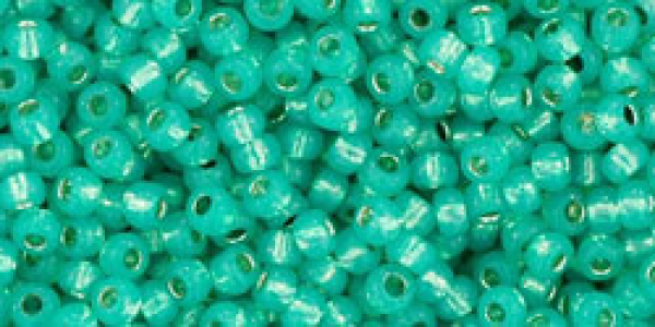 Toho 2,0mm (2104) Silver Lined Milky Teal 250g