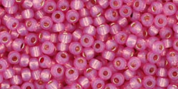 Toho 2,0mm (2106) Silver Lined Milky Mauve ca8g