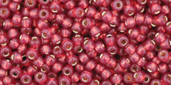 Toho 2,0mM (2113) Silver Lined Milky Pomegranate ca8g