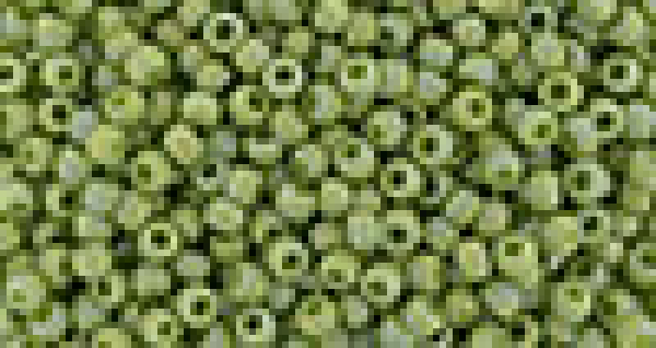 Toho 2,0mm (2632F) Semi Glazed Rainbow Honeydew 250g