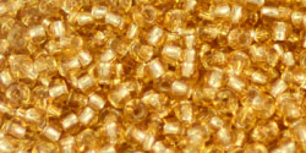 Toho 2,0mm (PF0022) Perm Fin Silver Lin Topaz ca20g