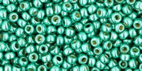 Toho 2,0mm (PF0561) Perm Fin Green Teal ca20g