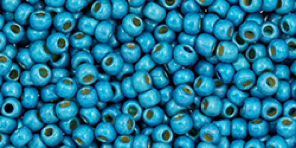 Toho 2,0mm (PF0582F) Permanent Finish Frost Galvanized Aqua Sky 250g