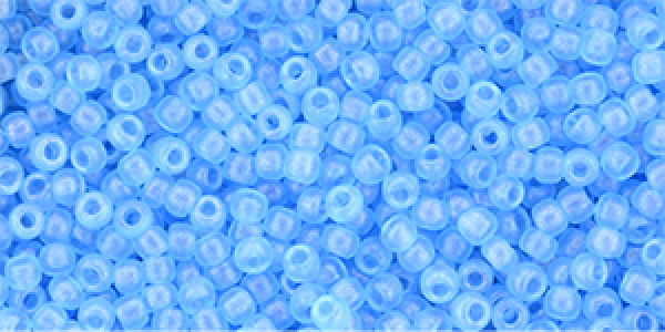 Toho 2,0mm (Y0619) HYBRID Sueded Gold Transparent Aquamarine 250g