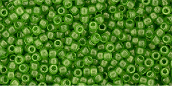 Toho 2,0mm (Y0629) HYBRID Sueded Gold Transparent Peridot 250g