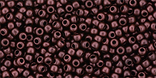 Toho 2,0mm (Y0911) Hybrid Metallic Suede Red Copper250g