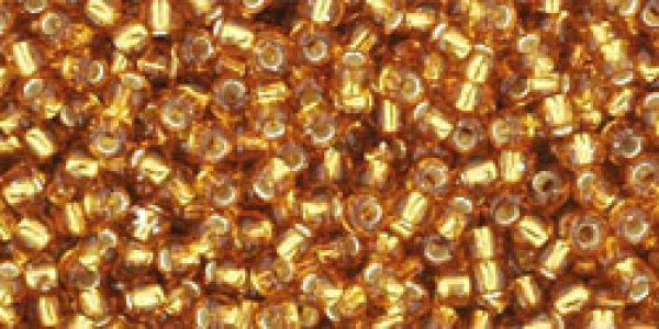 Toho 1,5mm (0022C) Silver Lined Topaz ca8g