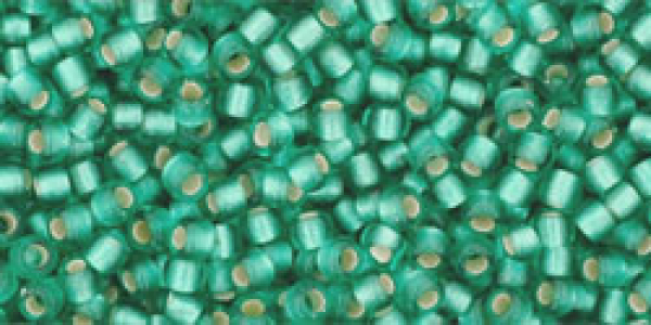 Toho 1,5mm (0024BF) Silver Lined Frost Dark Peridot 100g