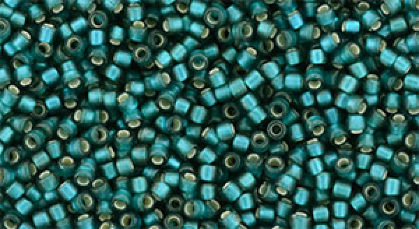 Toho 1,5mm (0027BDF) Silver Lined Frost Teal 100g