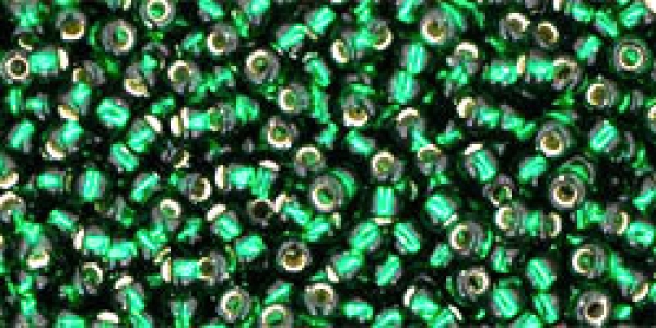 Toho 1,5mm (0036) Silver Lined Green Emerald 100g