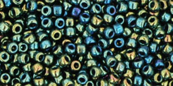 Toho 1,5mm (0084) Metallic Iris Green-Brown 8g