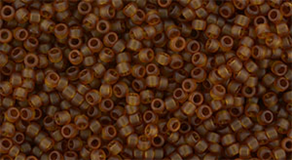 Toho 1,5mm (0941F) Transparent Frost Umber ca8g