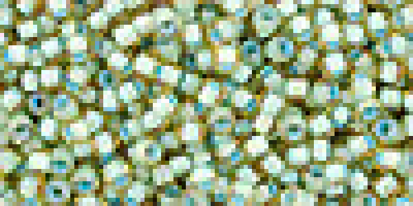 Toho 1,5mm (0952) Inside Color Rainbow Light Topaz / Sea Foam 100g