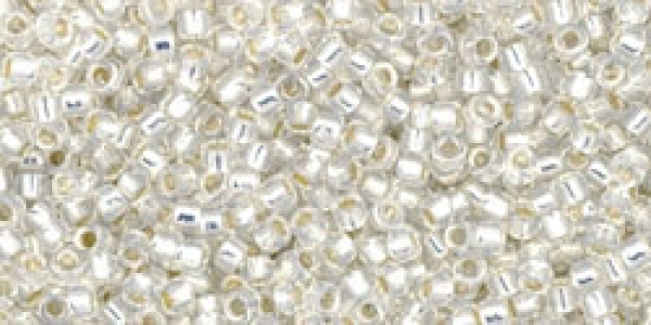 Toho 1,5mm (2100) Silver Lined Milky White ca8g