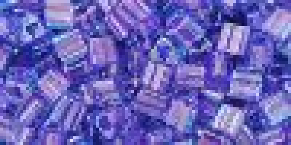 Toho Triangle 3mm Ins. col Aqu/Purp  15g