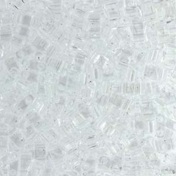 Miyuki Half Tila Bead 5mm Crystal 5g