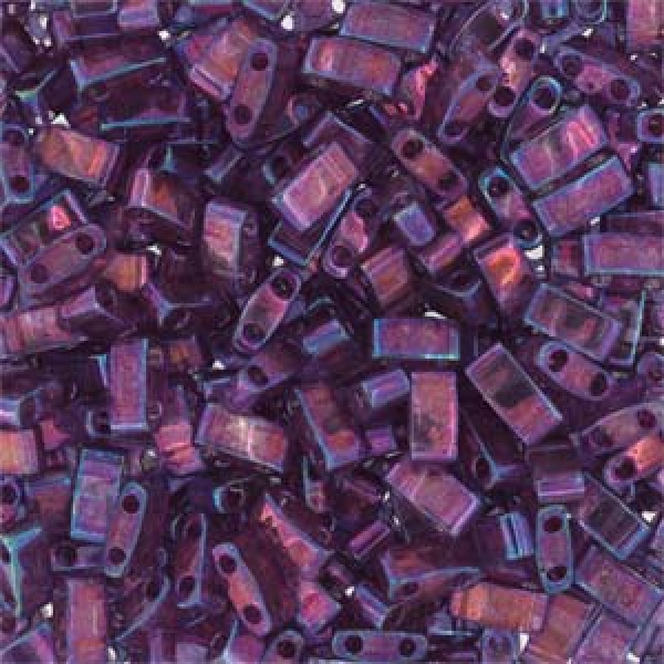 Miyuki Half Tila 5mm Lt Amethyst Gold Lust 50g